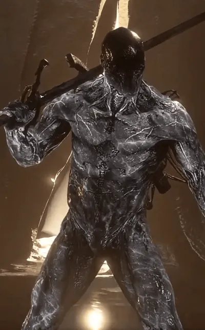 Cosmic Harbinger skin, obtained by completing the game
