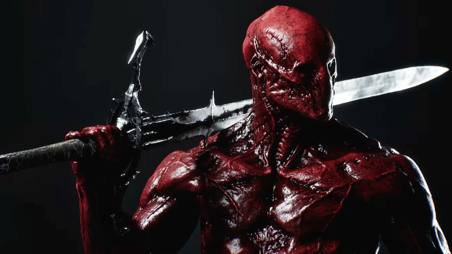 The Flayed Harbinger skin from the Mortal Shell 2 open beta