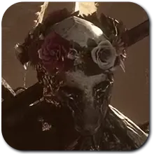 The Flower Crown mask obtained by speaking to Marigold at the start of the game