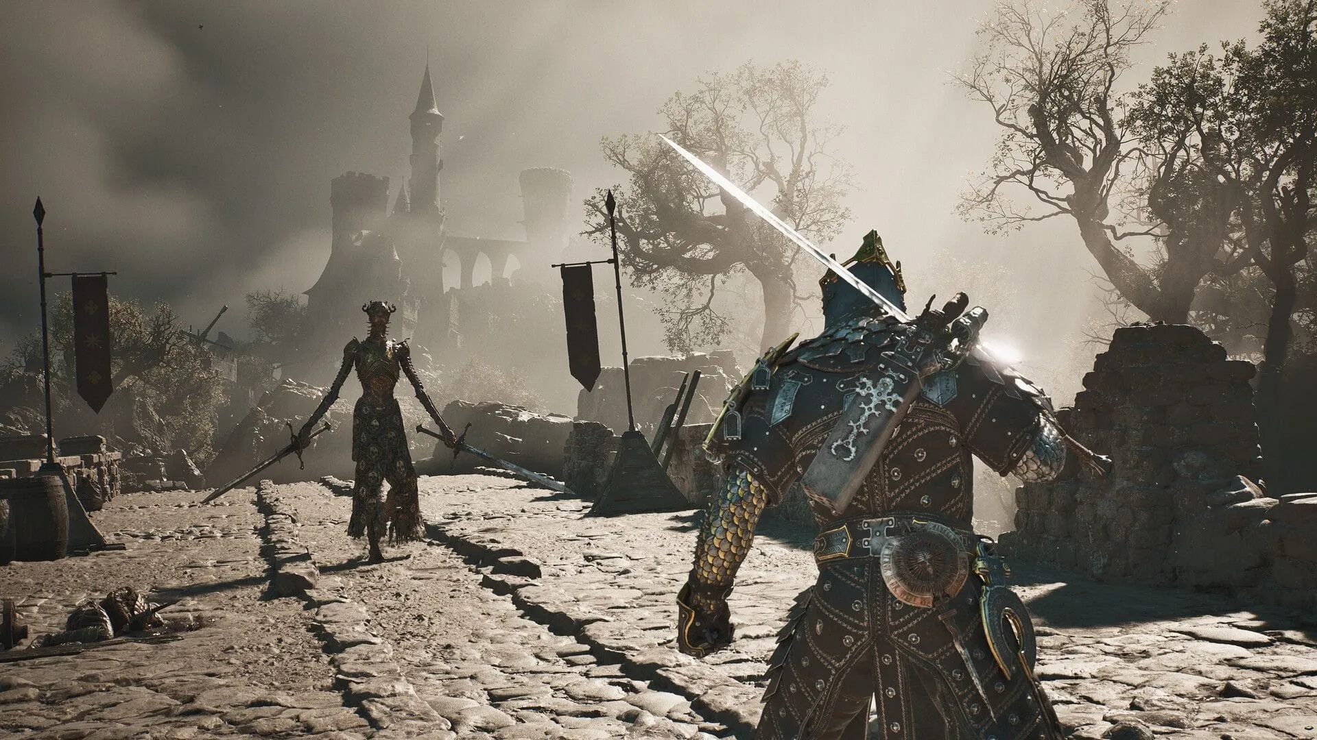 Gameplay from Mortal Shell 2 — bosses and exploration