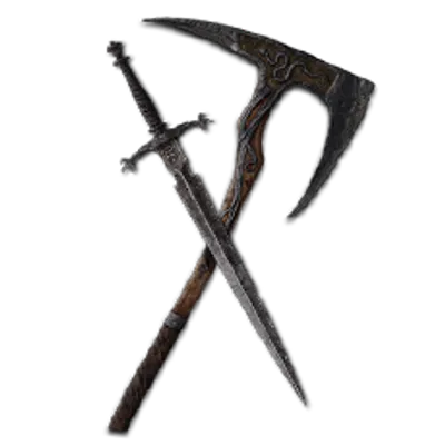 Axe and Dagger weapon icon